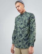 Weekday Florida Aop Print Shirt - Green