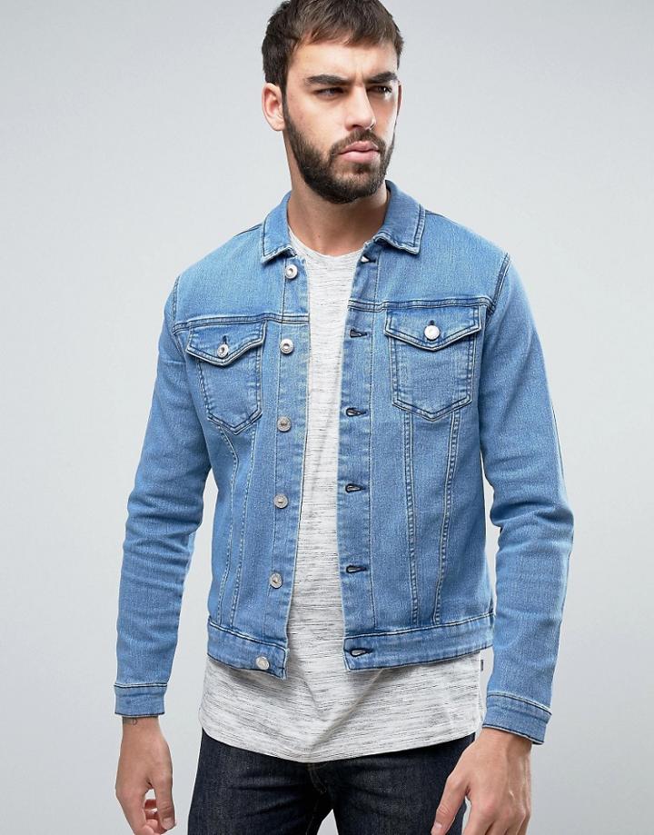 Only & Sons Denim Jacket - Blue