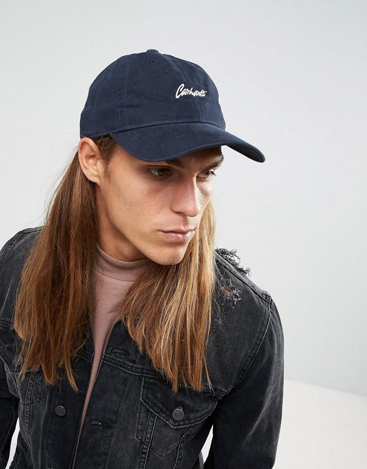 Carhartt Wip Stray 6 Panel Cap - Black