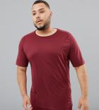 Canterbury Plus Vapodri Superlight T-shirt In Burgundy Exclusive To Asos - Red