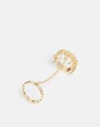 Asos Pretty Linked Ring - Gold