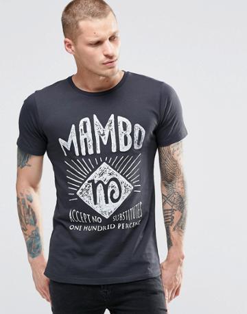 Mambo No Subs T-shirt - Black