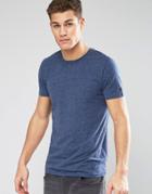 Esprit Melange T-shirt - Navy