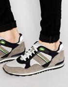 Boss Green Run Cool Runner Sneakers - Gray