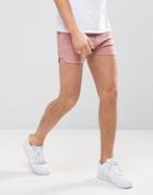 Asos Jersey Runner Short In Pink - Pink