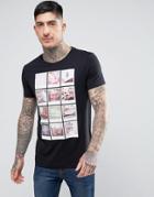 Boss Orange By Hugo Boss Totally 2 Photographic T-shirt Black - Black