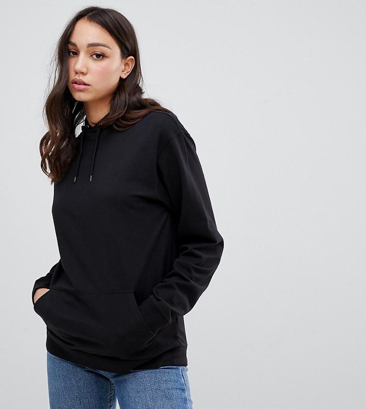 Asos Design Tall Ultimate Hoodie In Black