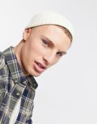 Selected Homme Beanie In Ecru-neutral