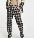 Reclaimed Vintage Inspired Cutabout Check Pants-multi