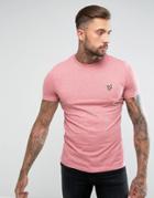 Lyle & Scott Logo T-shirt Pink - Pink