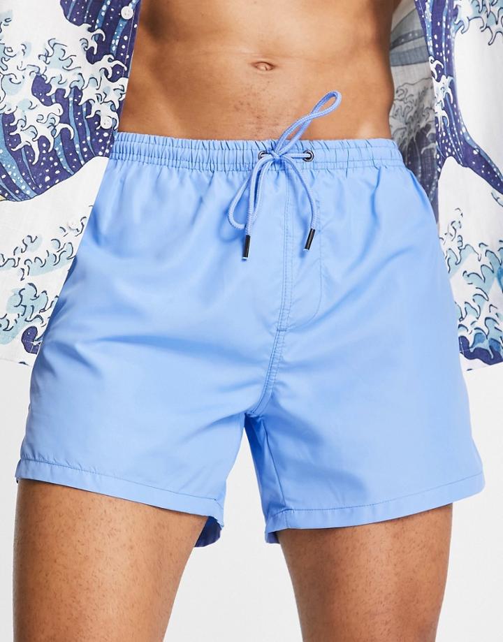 Brave Soul Swim Shorts In Blue-blues