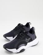 Nike Training Superrep Go 2 Sneakers In Black With White