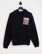 Nicce Motorsport Backprint Oversized Hoodie In Black