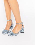 Asos Spree Bow Detail Heels - Multi