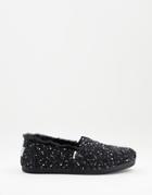 Toms Alpargata Shoes In Faux Fur Boucle-multi