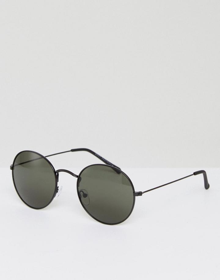 Quay Australia Mod Star Round Sunglasses In Silver - Silver