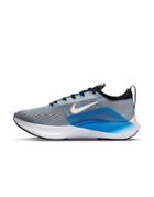 Nike Running Zoom Fly 4 Sneakers In Wolf Gray/photo Blue