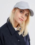 New Era 9 Forty Cap In Gray With Tonal La Embroidery - Gray