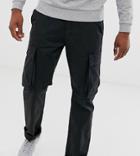 French Connection Tall Cargo Pants-navy