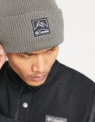 Columbia Whirlibird Cuffed Beanie In Gray-grey