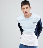 Nicce London Tall Retro Sweatshirt Exclusive To Asos - Navy