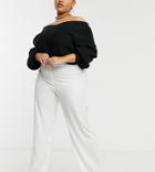 Elvi Plus X Hayley Hasselhoff Premium Pants In White
