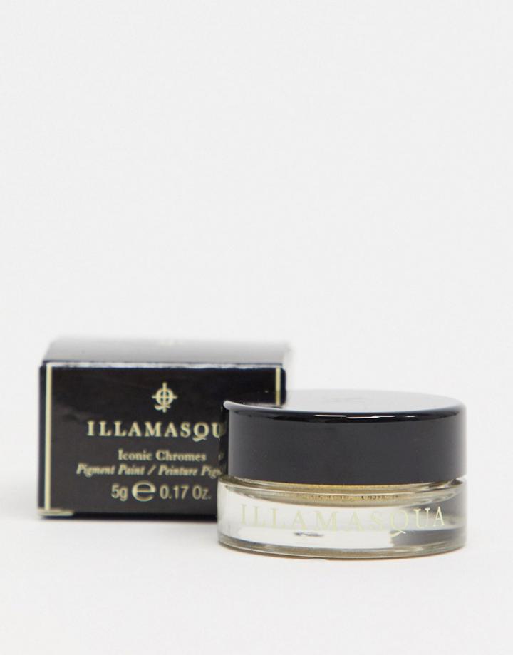 Illamasqua Iconic Chrome Cream Eye Shadow-gold