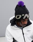 O'neill Big O'neill Beanie Hat In Black - Black