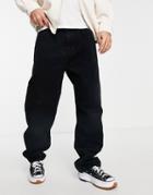 Weekday Galaxy Cord Pants In Black-blue
