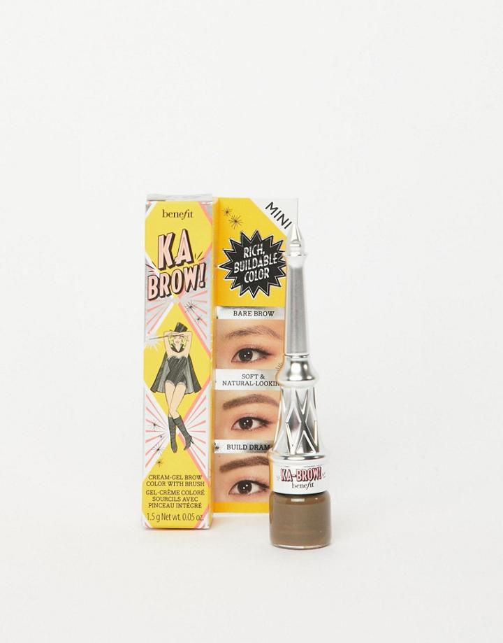 Benefit Cosmetics Ka-brow! Waterproof Eyebrow Pomade With Built-in Brush Mini-black