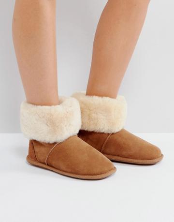 Just Sheepskin Albery Boots - Tan
