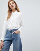Asos Oversized Utility Shirt - White