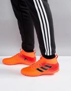Adidas Soccer Ace Tango 17.3 Astro Turf Sneakers In Orange By2203 - Orange