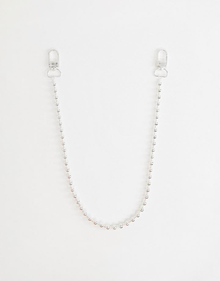 Chained & Able Ball Jean Chain In Silver