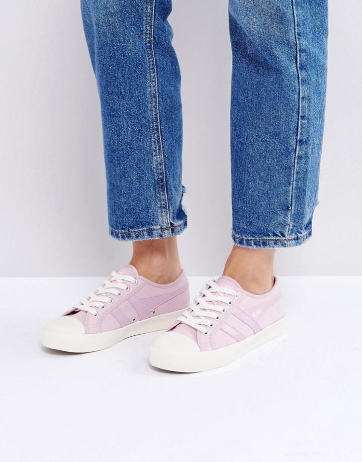 Gola Coaster Sneakers In Lilac - Purple