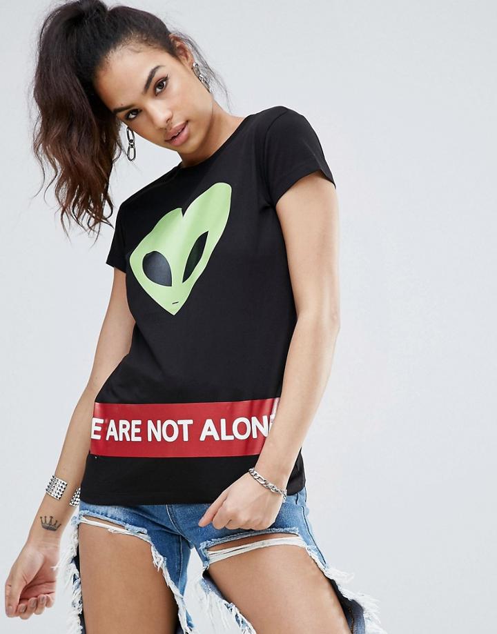 Love Moschino Darth T-shirt - Black