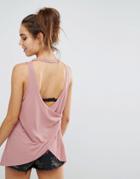 Minkpink Open Back Tank - Pink