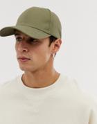 Brave Soul Trucker Cap In Khaki - Green