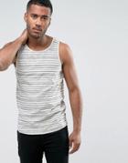Only & Sons Tank With Stripe - Navy