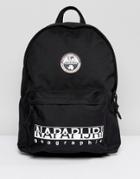 Napapijri Logo Backpack In Black - Black