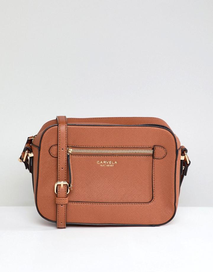 Carvela Small Crossbody Bag - Tan