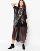 Religion Status Caftan - Black