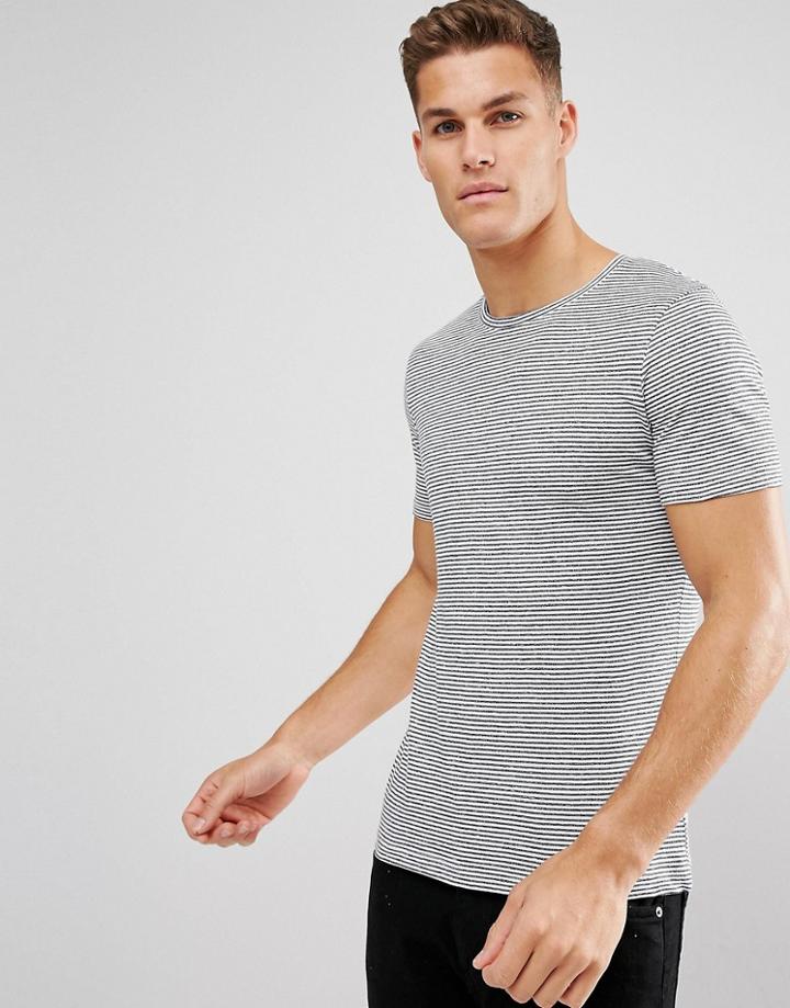 Jack & Jones Premium Stripe T-shirt - Blue