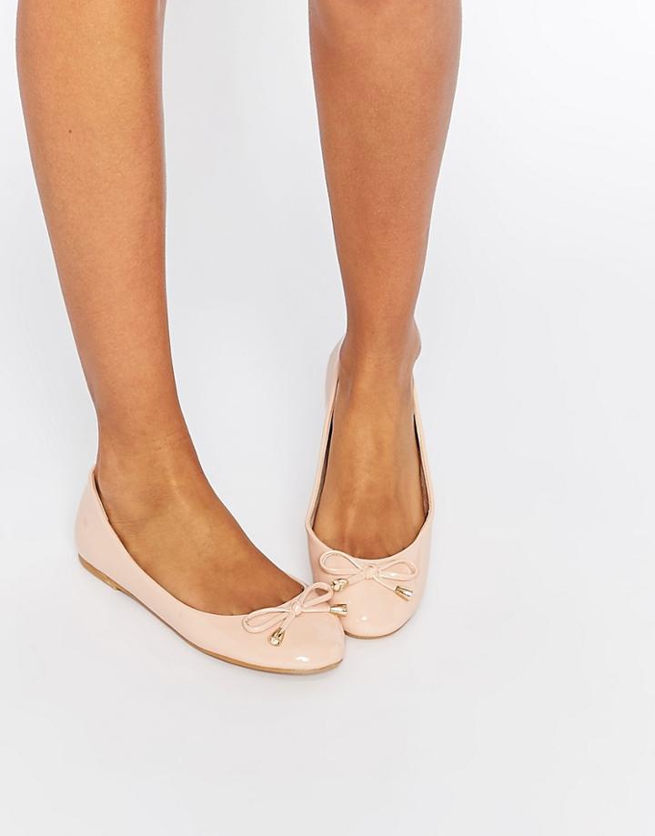 Asos Leader Ballet Flats - Beige