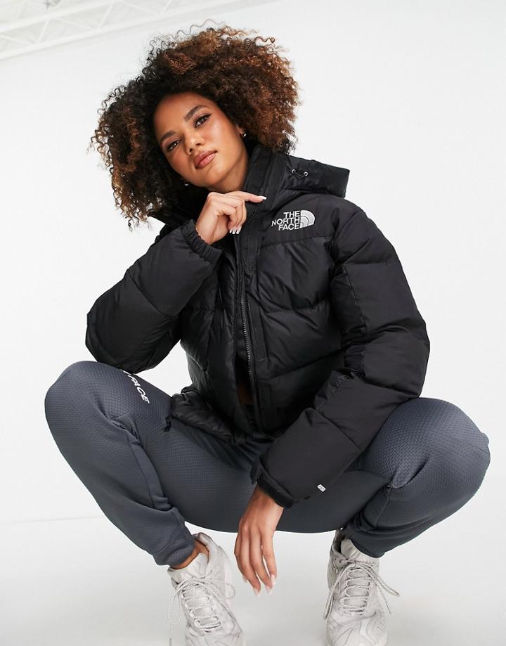 The North Face Himalayan Down Parka Jacket In Black