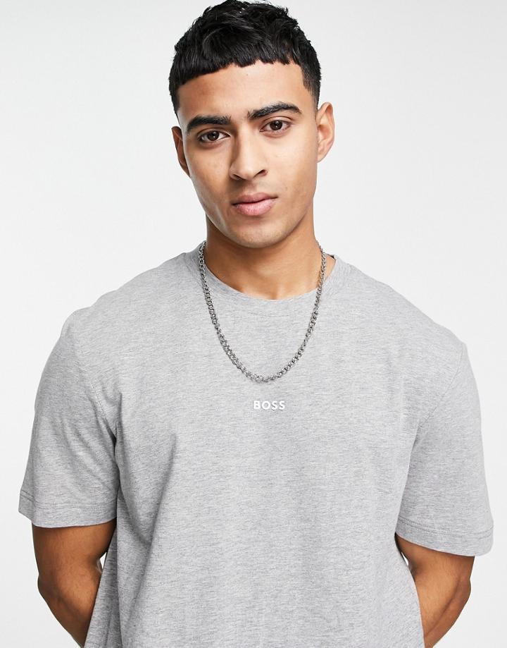 Boss Tchup T-shirt In Gray