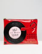 Tatty Devine Record Player Pouch - Multi
