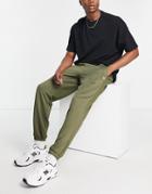 Fred Perry Panel Track Sweatpants In Green