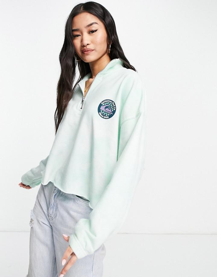 Quiksilver Nomadic Mind Fleece In Blue Tie Dye-pink