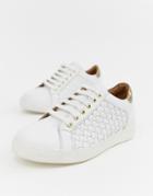 Carvela Leather Sneakers - White